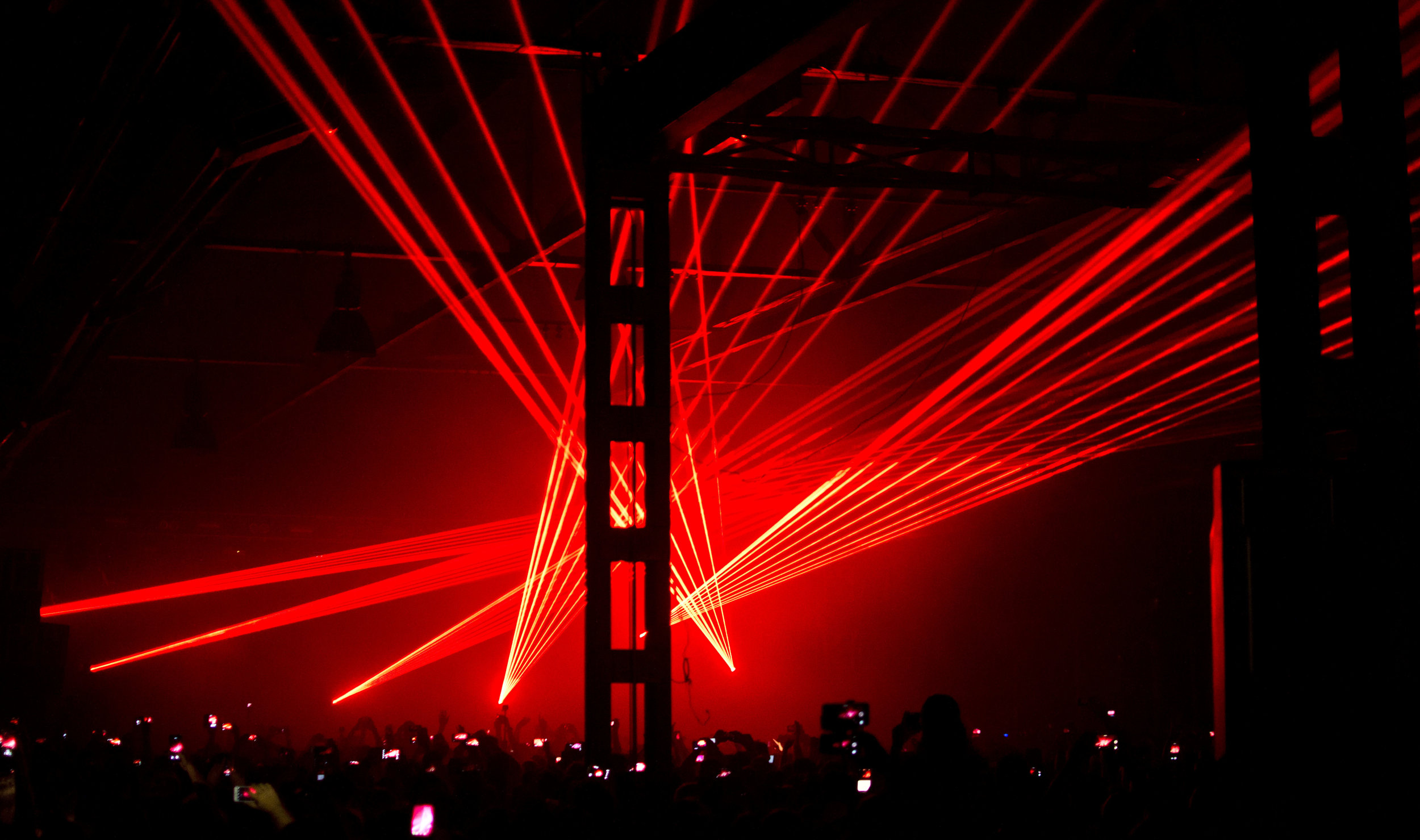 Red laser light show deals